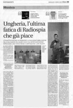 l'Attacco - Mar 02 2016 - Ungheria, l'ultima fatica di RadioSpia che già piace