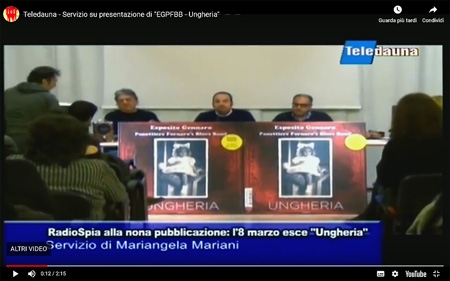 Teledauna - Mar 02 2016 - TV report about presentation of «EGPFBB: Ungheria»