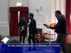 Teledauna - Jan 05 2016 - (TV report) Sis Felix, debutto discografico con RadioSpia verso l'estero