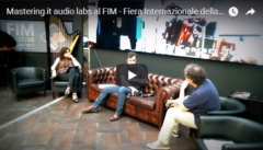 Mastering it audio labs at FIM - Fiera Internazionale della Musica (2017)